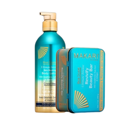 Blue Crystal Skin Reviving Body Lotion & Beauty Bar Set - Picture 1 of 1